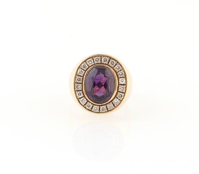 Brillant Amethyst Ring - Schmuck