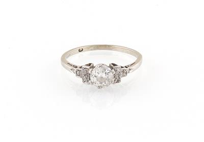 Altschliffbrillant Ring zus. ca. 0,55 ct - Klenoty