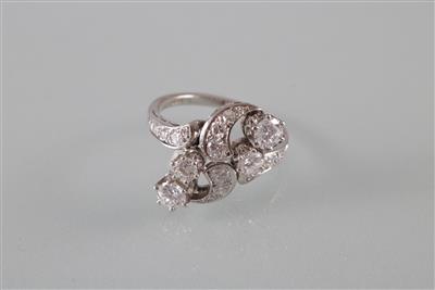 Brillant Diamantring zus. ca. 1,35 ct - Schmuck