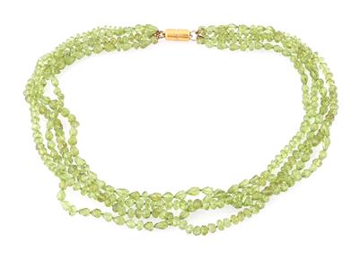 Peridotcollier - Klenoty