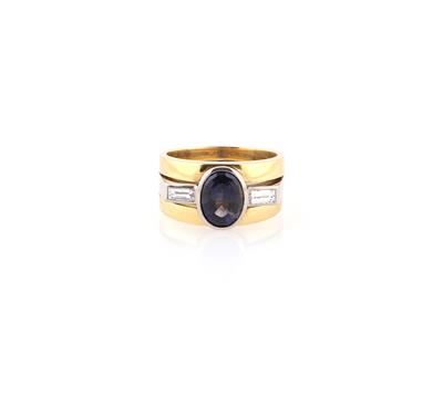 Diamant Iolith Ring - Klenoty