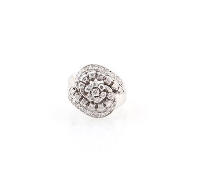 Diamantring zus. ca. 1,15 ct - Gioielli