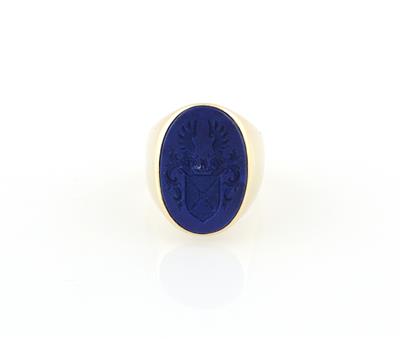 Lapislazuli Siegelring - Schmuck