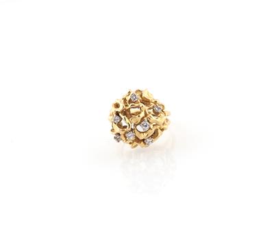 Brillantring zus. ca.0,35 ct - Klenoty