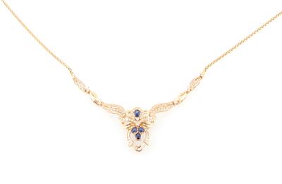 Brillant Saphircollier - Jewellery