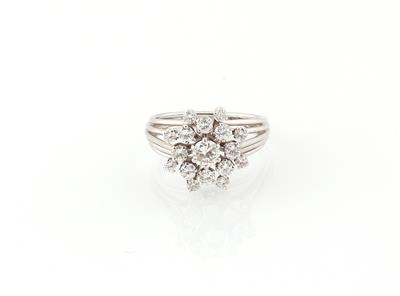 Brillantring zus. ca. 1 ct - Gioielli