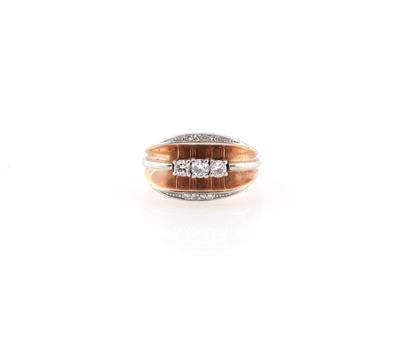 Diamantring zus. ca. 0,45 ct - Schmuck