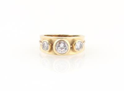 Brillantring zus. ca. 1,38 ct - Schmuck