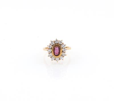 Brillant Rubin Ring - Jewellery