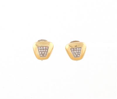 Diamant Ohrclips zus. ca. 0,20 ct - Gioielli