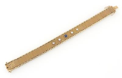 Diamant Saphir Armband - Schmuck