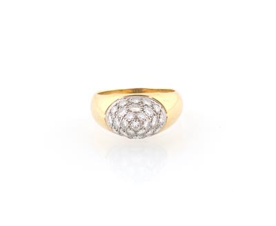 Brillantring zus. ca. 0,90 ct - Sommerauktion Schmuck