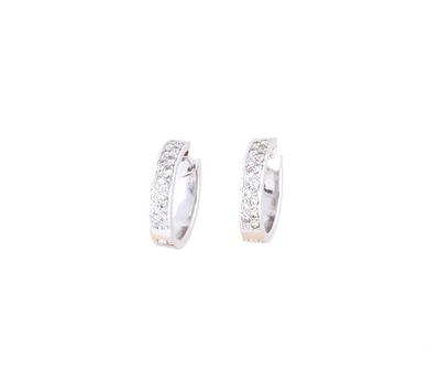 Brillantcreolen zus. ca. 0,50 ct - Jewellery