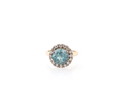 Brillant Zirkon Ring - Sommerauktion Schmuck