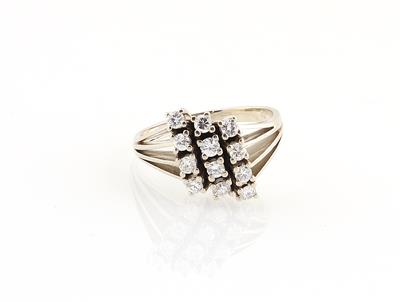 Brillantring zus. ca. 0,45 ct - Sommerauktion Schmuck