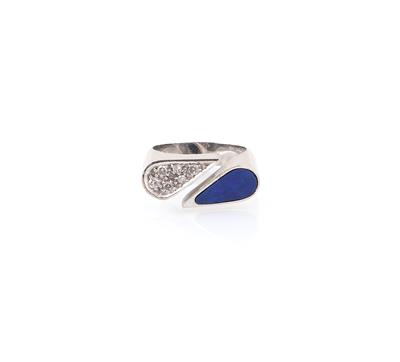 Diamant Lapislazuli Ring - Gioielli