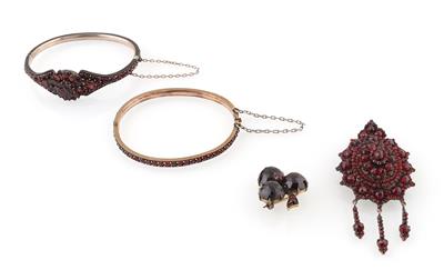 Granatgarnitur - Jewellery