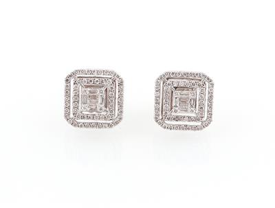 Diamantohrstecker zus. ca. 0,95 ct - Gioielli