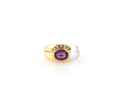 Brillant Amethyst Ring - Gioielli