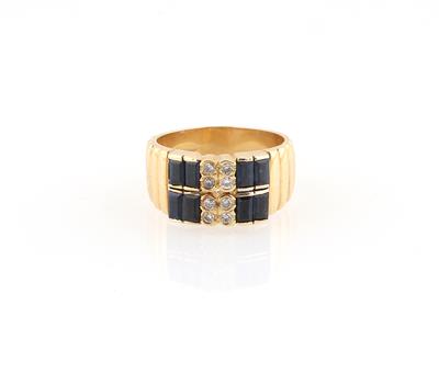 Brillant Saphir Ring - Gioielli