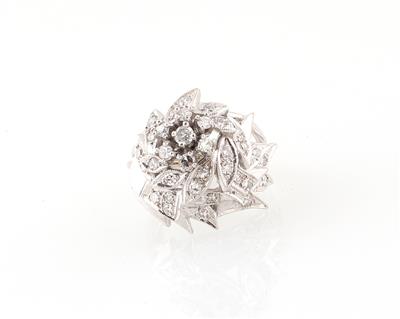 Diamantring zus. ca. 0,80 ct - Jewellery