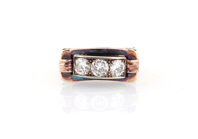 Altschliffbrillant Ring zus. ca. 1,20 ct - Schmuck