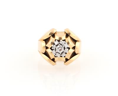 Brillantring zus. ca. 0,50 ct - Gioielli