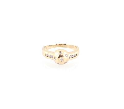 Brillantring zus. ca. 0,15 ct - Schmuck