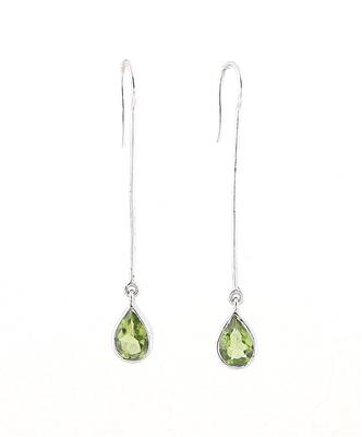 Peridot Ohrgehänge ca. 3,10 ct - Gioielli