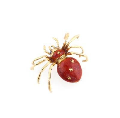 Brosche Spinne - Schmuck