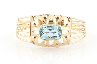 Aquamarin Armreif ca. 15 ct - Schmuck