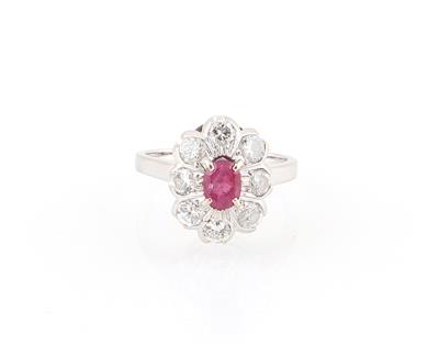 Brillantring zus. ca. 1 ct - Gioielli