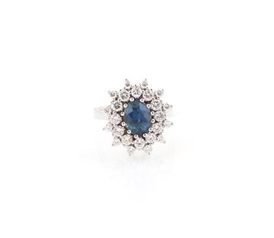 Brillant Saphirring - Autumn Auction – Diamonds, coloured stones and gemstones
