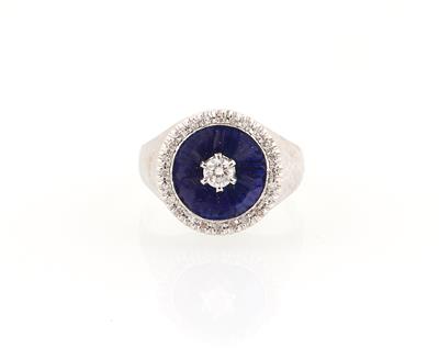 Diamantring zus. ca.0,20 ct - Autumn Auction – Diamonds, coloured stones and gemstones