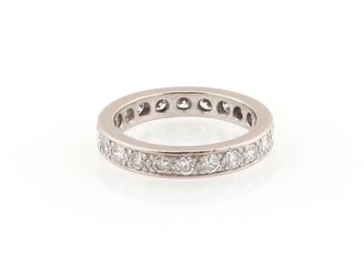 Brillant Memoryring zus. ca. 0,90 ct - Klenoty