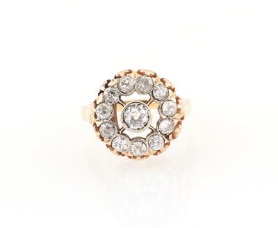 Altschliffdiamant Ring zus. ca. 1,50 ct - Schmuck