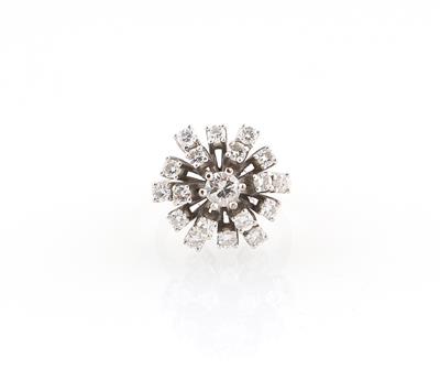 Brillantring zus. ca.1,10 ct - Gioielli