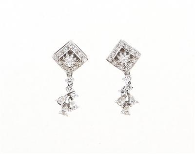Diamant Ohrringe zus. ca. 1,25 ct - Gioielli