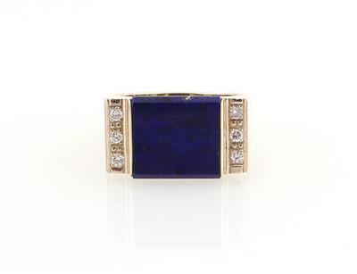 Brillant Lapislazuli Ring - Gioielli