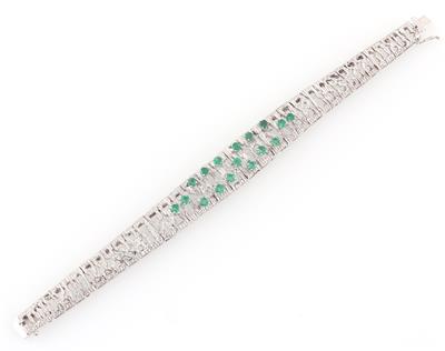 Smaragd Armband zus. ca. 1,86 ct - Gioielli