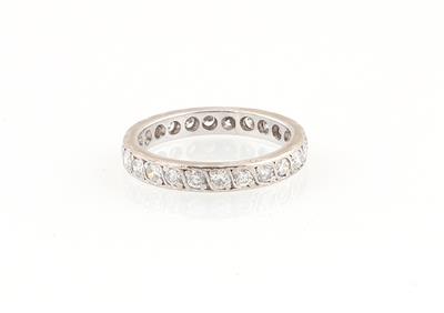 Brillant Memoryring zus. ca. 0,70 ct - Klenoty