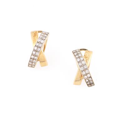 Brillant Ohrclips zus. ca. 0,70 ct - Schmuck