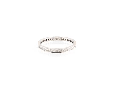 Brillant Memoryring zus. ca. 0,22 ct - Klenoty