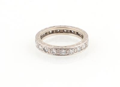 Brillant Memoryring zus. ca. 1,11 ct - Schmuck