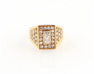 Diamantring zus. ca. 0,90 ct - Schmuck