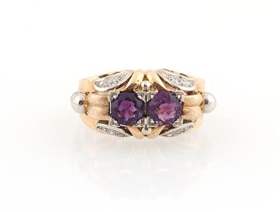 Diamant Amethystring - Klenoty