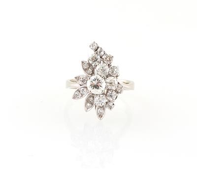 Diamantring zus. ca. 1,60 ct - Schmuck