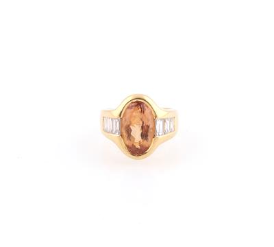 Diamant Topas Ring - Exclusive diamonds and gems