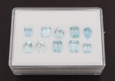 Lot lose Aquamarine zus. 31,35 ct - Exkluzivní diamanty a drahokamy