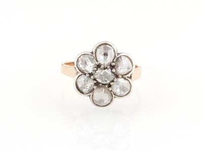 Diamantrauten Ring zus. ca. 1,20 ct - Schmuck